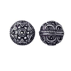 BSF-164 Silver Overlay Bali Bead Beads Bali Designs Inc 