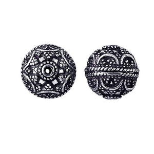BSF-164 Silver Overlay Bali Bead Beads Bali Designs Inc 