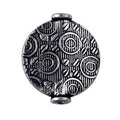 BSF-166 Silver Overlay Motif Bead Beads Bali Designs Inc 