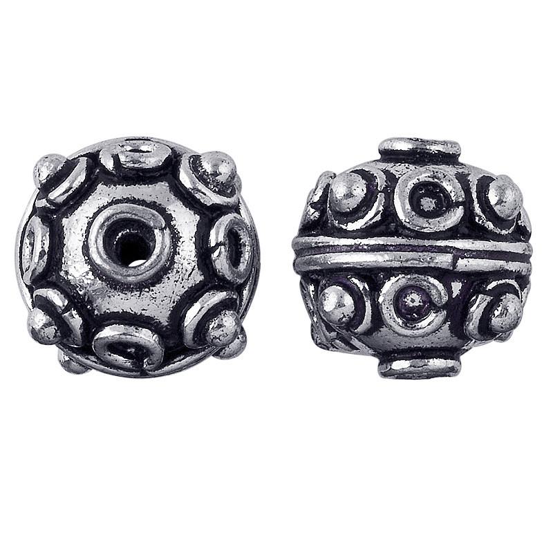 BSF-167 Silver Overlay Bali Bead Beads Bali Designs Inc 