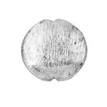 BSF-176-10MM Silver Overlay Circle Shape Brushed Bead Beads Bali Designs Inc 