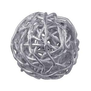 BSF-211-12MM Silver Overlay Wire Bead Beads Bali Designs Inc 