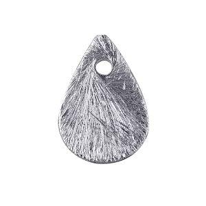 BSF-220 Silver Overlay Pears Shape Chip Bead Beads Bali Designs Inc 