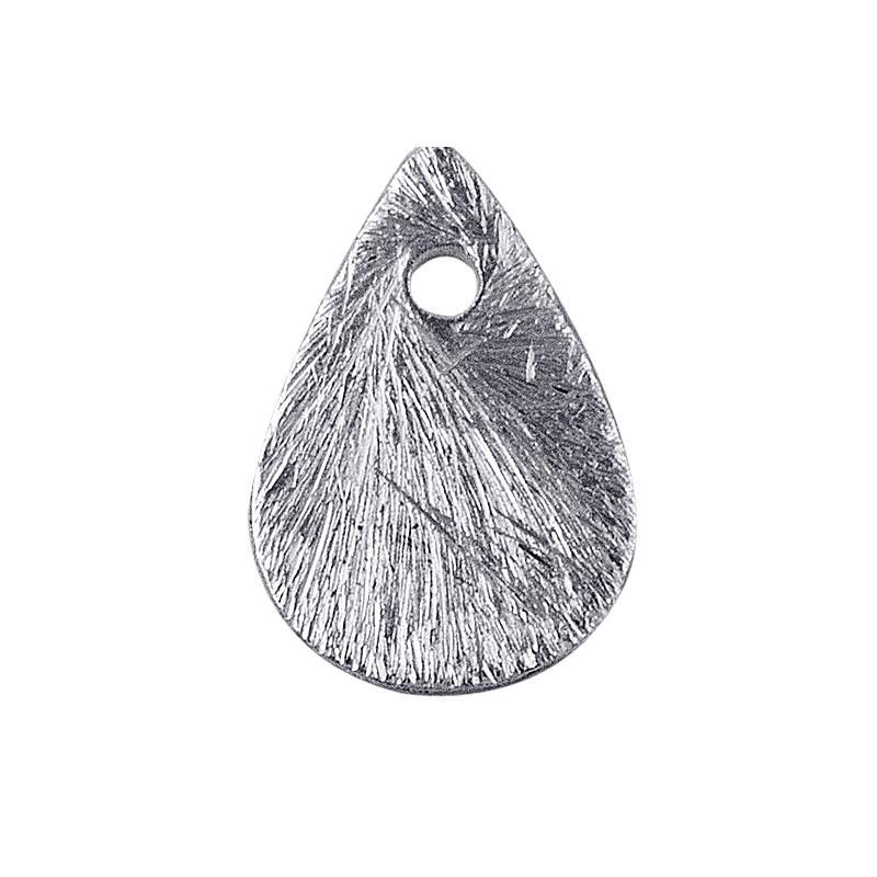 BSF-220 Silver Overlay Pears Shape Chip Bead Beads Bali Designs Inc 