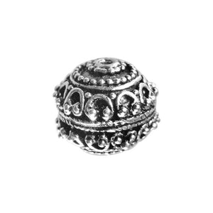 BSF-256 Silver Overlay Bali Bead Beads Bali Designs Inc 