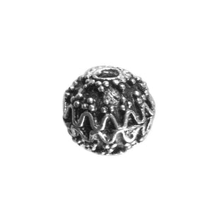 BSF-260 Silver Overlay Bali Bead Beads Bali Designs Inc 