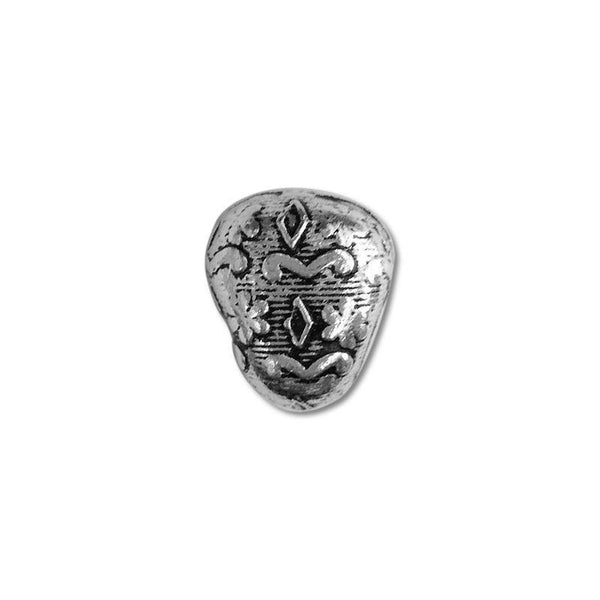 BSF-288 Silver Overlay Motif Bead Beads Bali Designs Inc 
