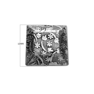 BSF-309 Silver Overlay Motif Bead Beads Bali Designs Inc 