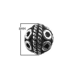 BSF-331 Silver Overlay Bali Bead Beads Bali Designs Inc 