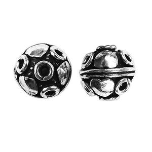 BSF-345 Silver Overlay Bali Bead Beads Bali Designs Inc 