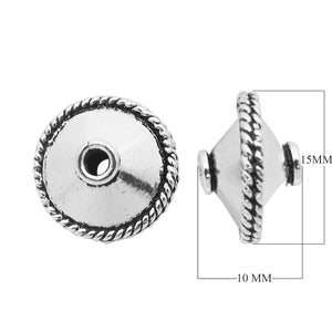 BSF-352 Silver Overlay Bali Bead Beads Bali Designs Inc 