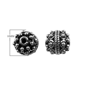 BSF-353 Silver Overlay Bali Bead Beads Bali Designs Inc 
