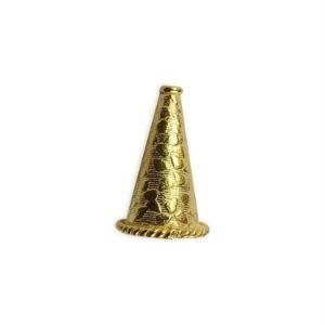 CG-194-C 18K Gold Overlay Cone Beads Bali Designs Inc 