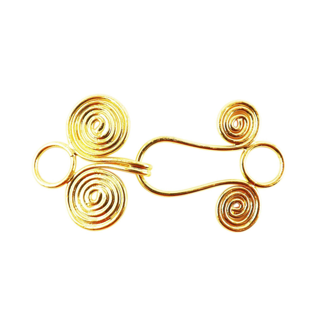 CG-201 18K Gold Overlay Hook Beads Bali Designs Inc 