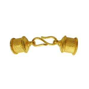 CG-214 18K Gold Overlay End Cap Beads Bali Designs Inc 