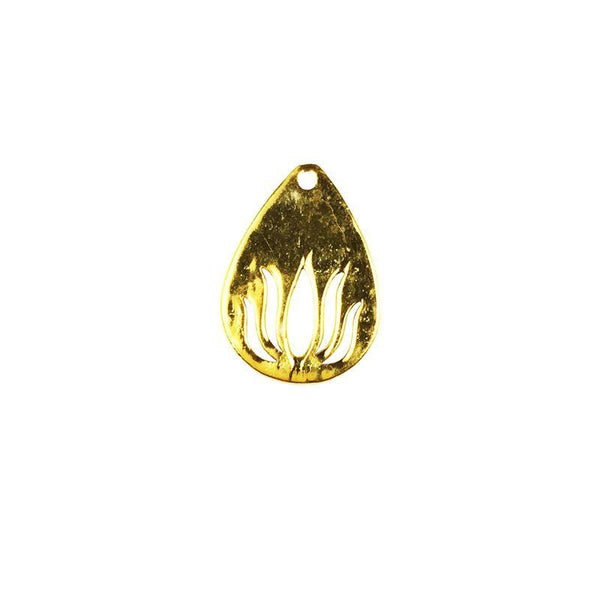 CG-393 18K Gold Overlay Charm Beads Bali Designs Inc 