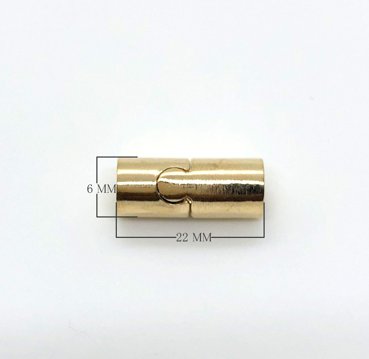 CG-512 18K Gold Overlay Magnetic Clasps Beads Bali Designs Inc 