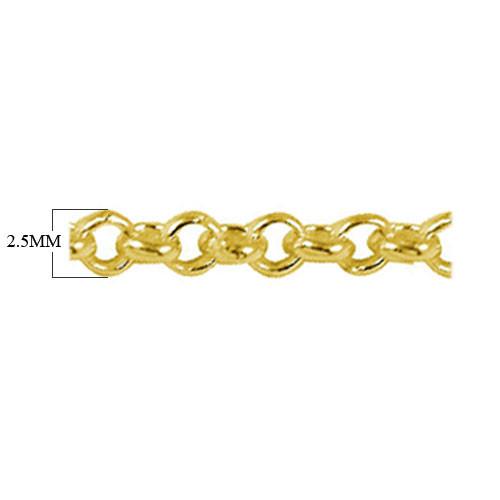 CHG-102 18K Gold Overlay Beading & Extender Chain Beads Bali Designs Inc 