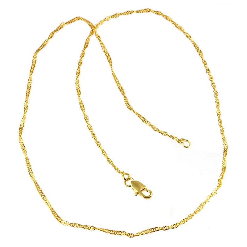 CHG-175-20" 18K Gold Overlay Necklace Beads Bali Designs Inc 