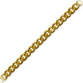 18K Gold Overlay Over Copper beading and extender chain with polished interlinked oval links crafted for wholesale jewelry manufacturing and assembly purposes