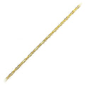 18K Gold Overlay Over Copper fine micro link chain featuring compact interlocking links designed for wholesale jewelry manufacturing and extender chain production
