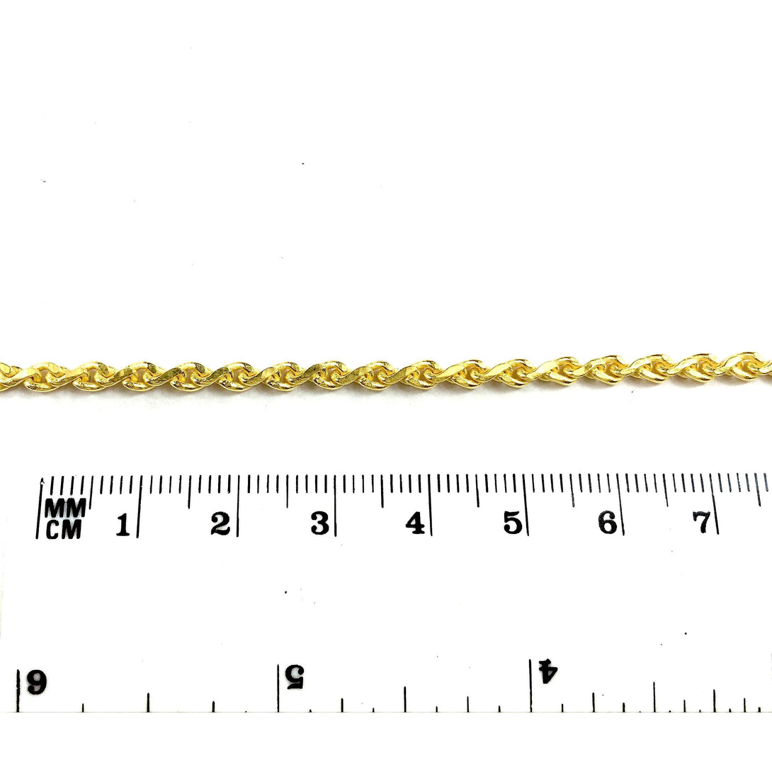 CHG-282 18K Gold Overlay Beading & Extender Chain Beads Bali Designs Inc 