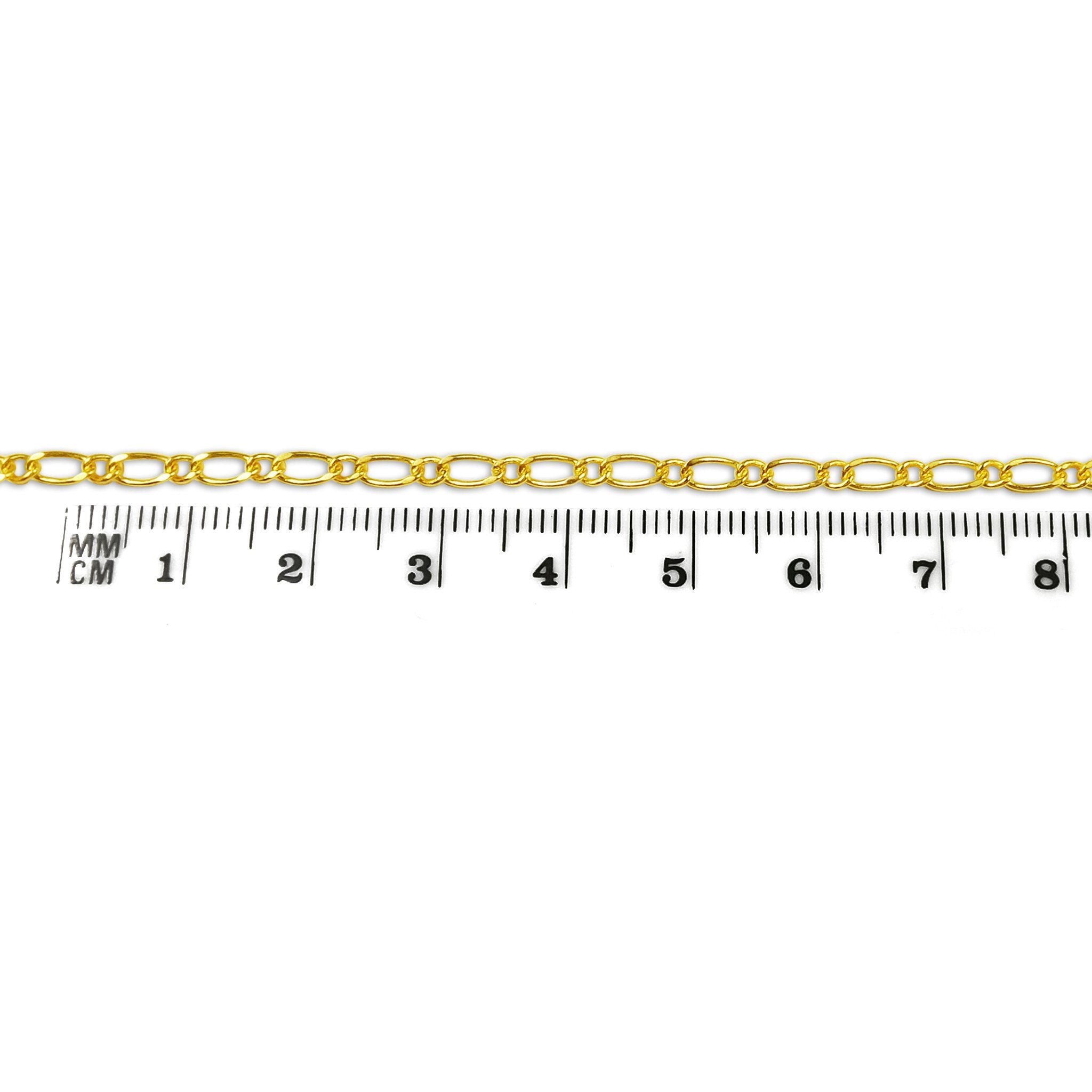 18K Gold Overlay Over Copper micro oval beading extender chain designed for precision wholesale jewelry manufacturing