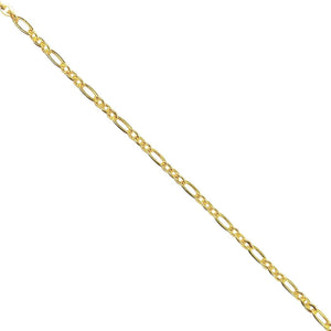 Elongated oval link 18K Gold Overlay Over Copper jewelry chain with polished finish, designed for wholesale jewelry manufacturing, bulk production, and professional jewelry making use