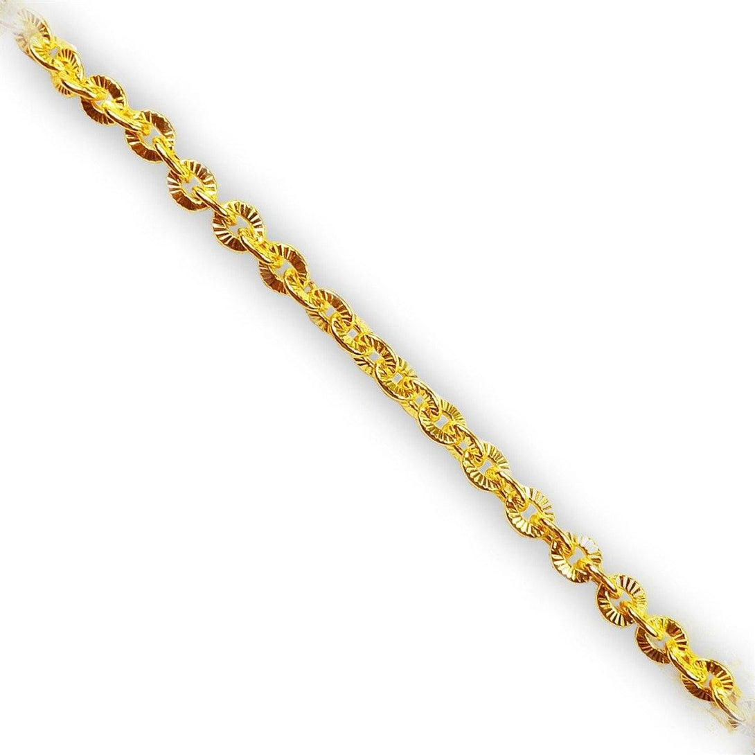 CHG-307 18K Gold Overlay Beading & Extender Chain Beads Bali Designs Inc 