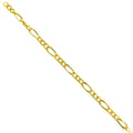 Elongated oval and round link 18K Gold Overlay Over Copper jewelry chain with polished finish designed for wholesale jewelry manufacturing and bulk production use