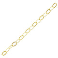 CHG-322-5X3MM-IT 18K Gold Overlay Beading & Extender Chain Beads Bali Designs Inc 