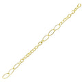 CHG-326-5X3MM-IT 18K Gold Overlay Beading & Extender Chain Beads Bali Designs Inc 