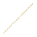 CHG-332-4X2MM-IT 18K Gold Overlay Beading & Extender Chain Beads Bali Designs Inc 