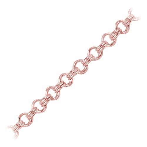 CHRG-107-3.3MM Rose Gold Overlay Beading & Extender Chain Beads Bali Designs Inc 