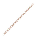 CHRG-283-3X4MM Rose Gold Overlay Beading & Extender Chain Beads Bali Designs Inc 