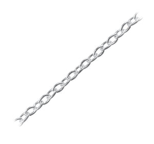 Silver overlay over copper beading and extender chain with polished oval links displayed for wholesale jewelry manufacturing and bulk design applications