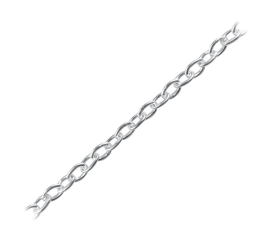 Silver overlay over copper beading and extender chain with polished oval links displayed for wholesale jewelry manufacturing and bulk design applications