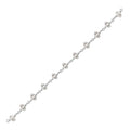 Silver overlay over copper crystal quartz beading and extender chain with polished finish displayed for wholesale jewelry manufacturing and bulk production use