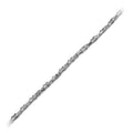 Wholesale fine beading and extender chain crafted using silver overlay over copper featuring polished finish and consistent link structure for jewelry manufacturing