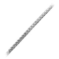 Wholesale fine braided beading and extender chain crafted with silver overlay over copper featuring polished finish and intertwined link structure for jewelry manufacturing