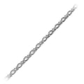 Wholesale oval link beading and extender chain crafted with silver overlay over copper featuring polished finish and smooth oval link construction for jewelry manufacturing