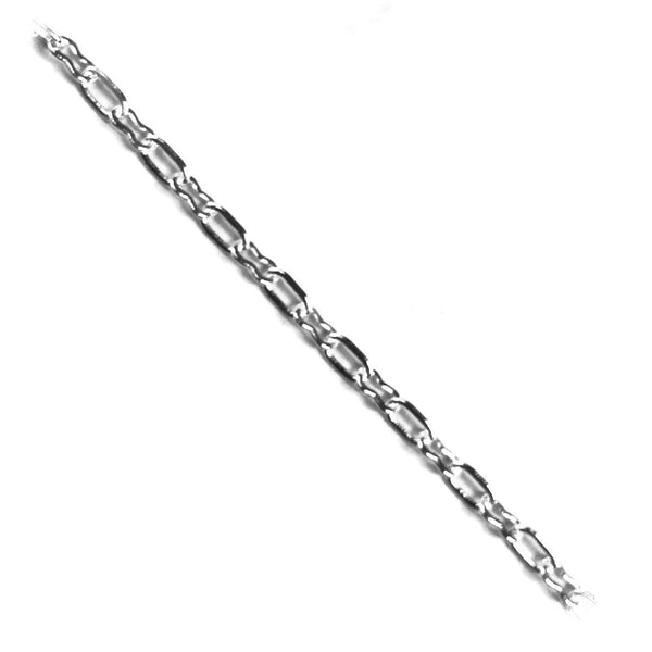 CHSF-288-2MM Silver Overlay Beading & Extender Chain Beads Bali Designs Inc 