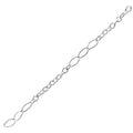 CHSF-326-5X3MM-IT Silver Overlay Beading & Extender Chain Beads Bali Designs Inc 