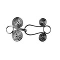 CR-201 Black Rhodium Overlay Hook Beads Bali Designs Inc 