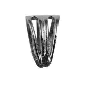 CR-251 Black Rhodium Overlay Pendant Bail Beads Bali Designs Inc 