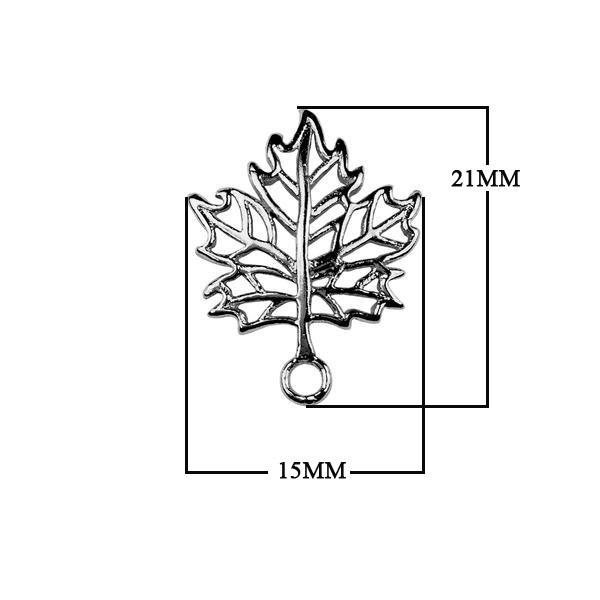 CR-395 Black Rhodium Overlay Charm Beads Bali Designs Inc 