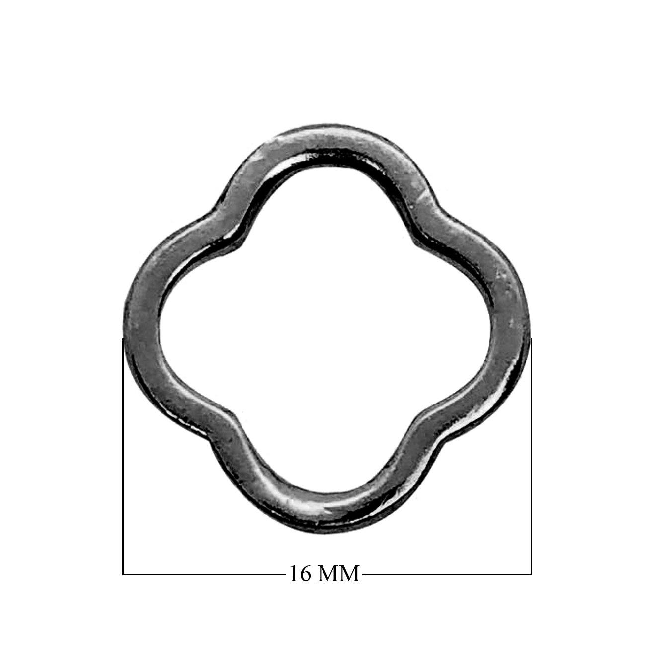 CR-521 Black Rhodium Overlay Charm Beads Bali Designs Inc 