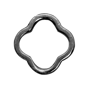 CR-521 Black Rhodium Overlay Charm Beads Bali Designs Inc 