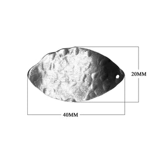 CR-526 Black Rhodium Overlay Charm Beads Bali Designs Inc 