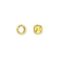 CRG-100-2.5MM 18K Gold Overlay Crimp Bead Beads Bali Designs Inc 